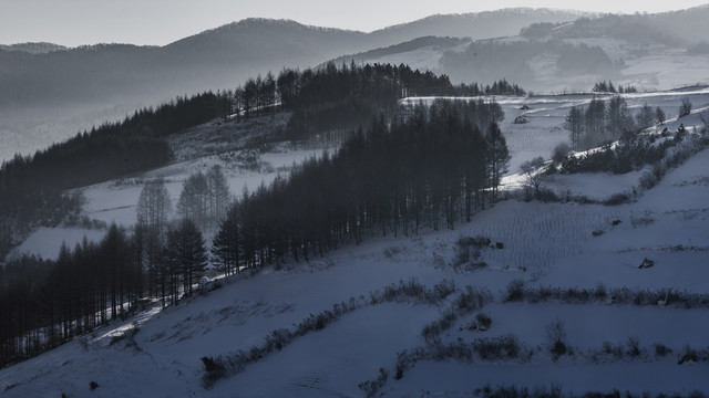 吉林雪村风光