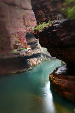 云台山红石峡