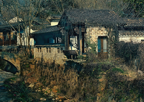 查济古村