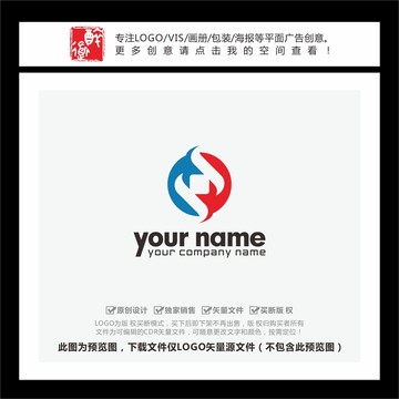SH字母古錢幣金融投資LOGO