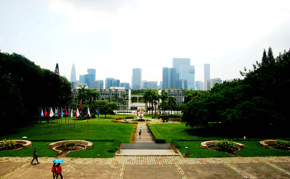 深圳大学景色