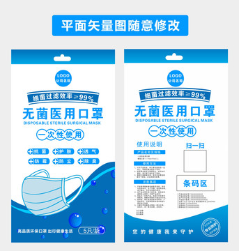 醫(yī)用口罩一次性口罩包裝