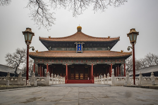 北京孔庙辟雍大殿