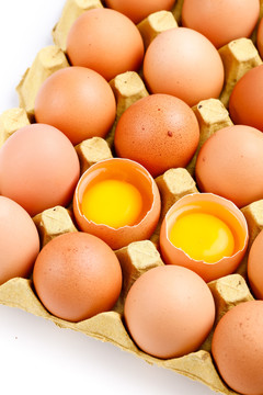 一箱土鸡蛋
