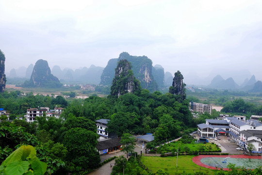 桂林阳朔山区风景