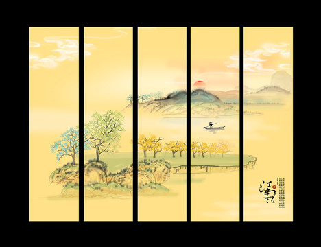 國(guó)畫(huà)山水