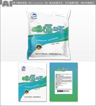 水产养殖产品包装袋设计