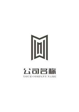 M字母LOGO设计