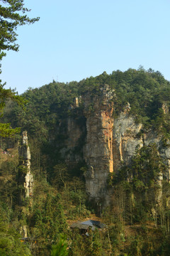 湖南杨家界石英砂岩峰林