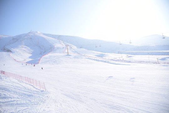 中国新疆阿勒泰将军山滑雪场