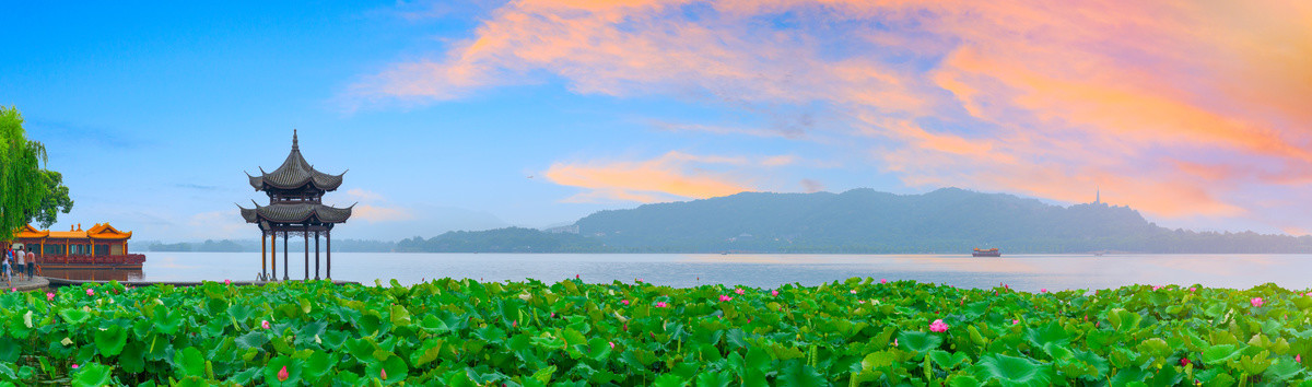 西湖全景