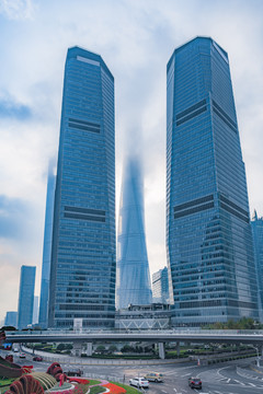 上海现代建筑摩天楼
