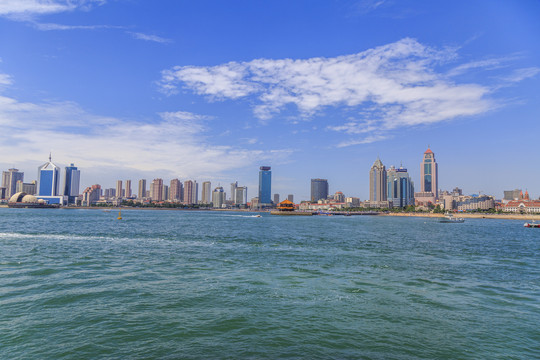 青岛湾全景