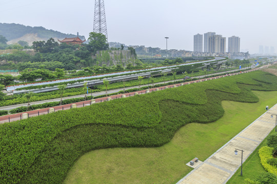 城市街景園藝