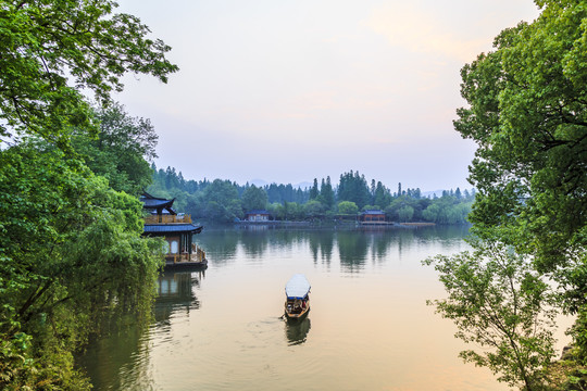 杭州西湖园林景观