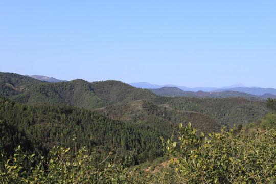 山峦叠嶂