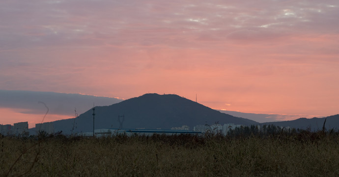 惠山晨曦