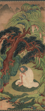 丁云鵬釋伽牟尼圖