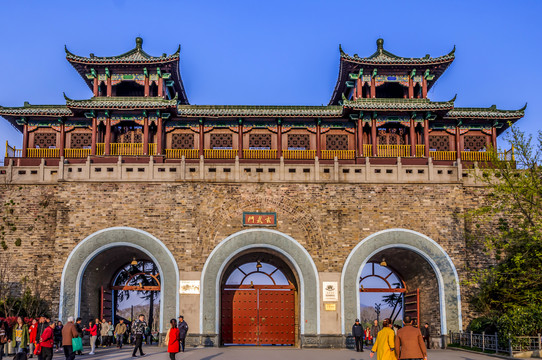 南京城楼城墙