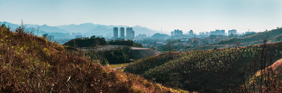 山坡荒山丘陵高清图