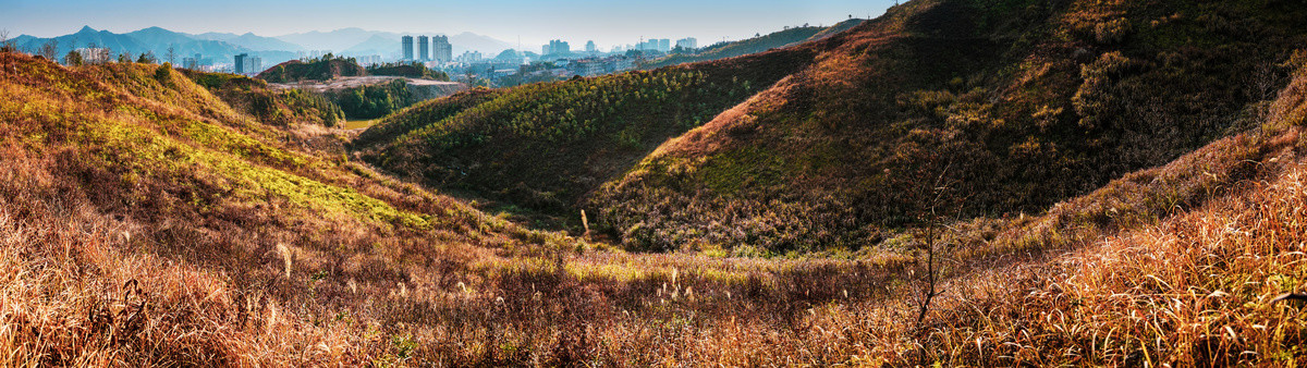 山坡荒山丘陵高清图