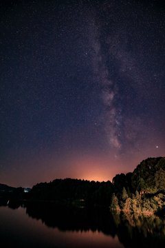 圣灯山的星空