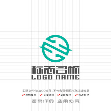 ZEG字母标志科技logo