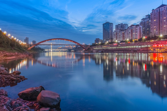 宜宾城市夜景