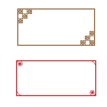 复古中国风边框