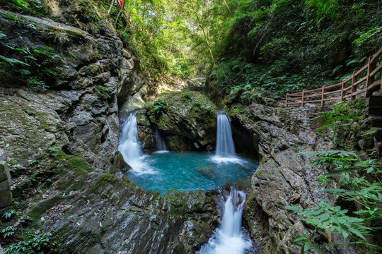 重庆黑山谷原始生态风景区