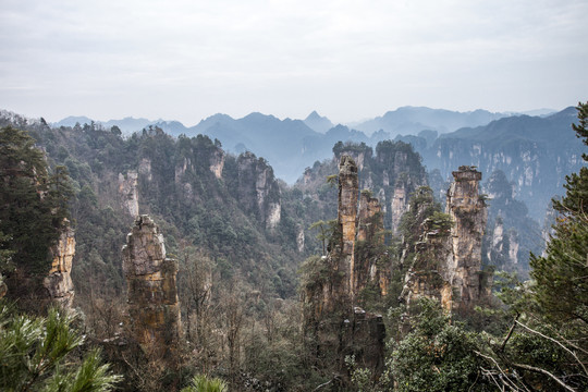 张家界天子山