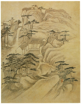 石濤黃山圖冊(cè)