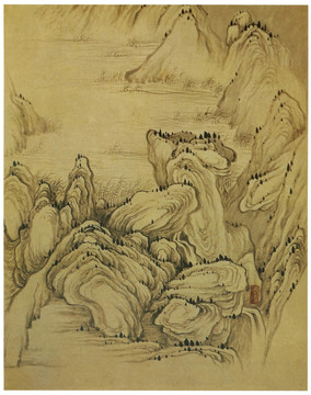 石濤黃山圖冊