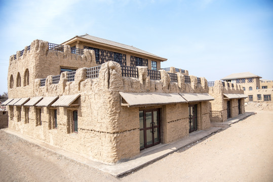 维族土培墙建筑