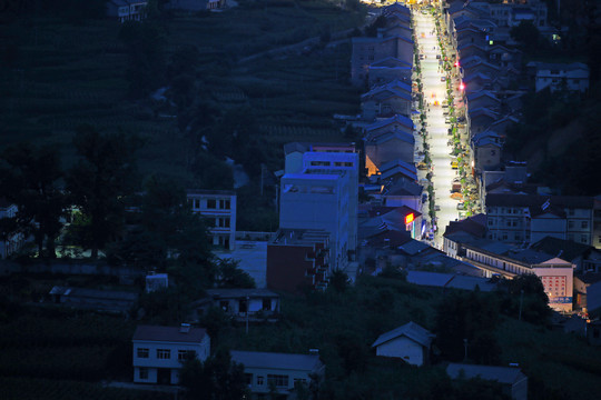 长峡夜景二