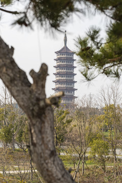 青松古塔