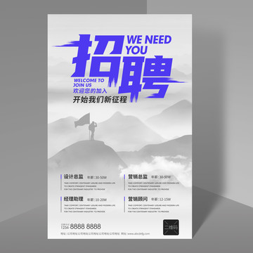 招聘海報(bào)