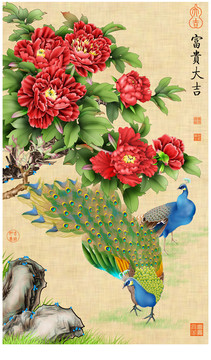 花開富貴吉祥如意