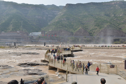 壶口瀑布黄河母亲河黄河大合唱