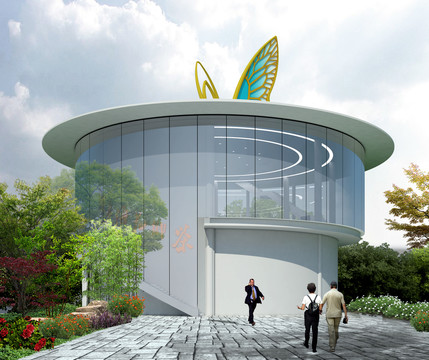 戶外餐廳建筑外觀設(shè)計案例效果圖