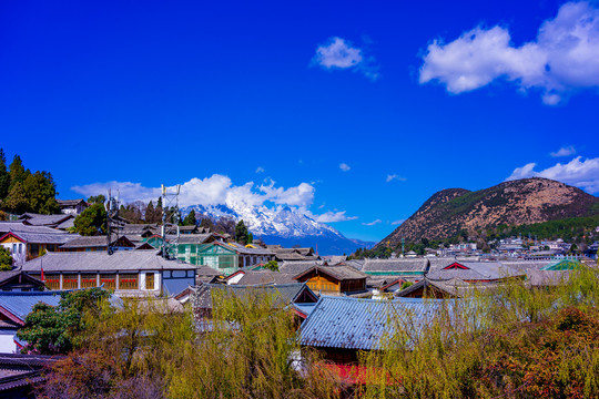 丽江木府风光