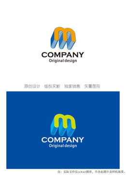 M字母logo设计