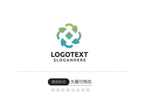 医疗卫生图形logo