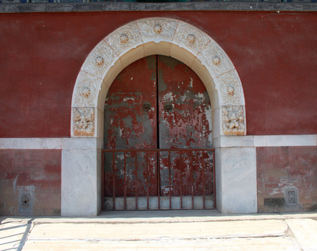 清西陵永福寺山门券形门洞