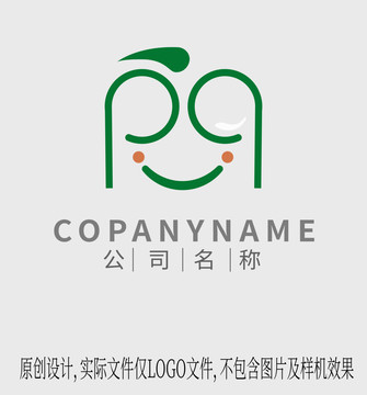 P字母logo设计