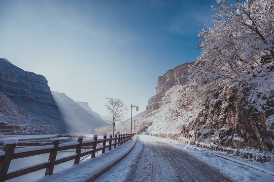 太行雪景