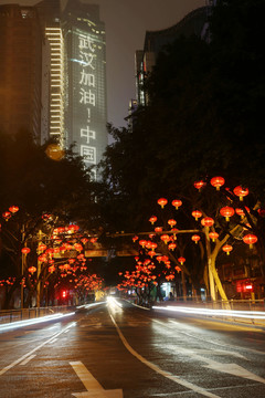 解放碑夜景