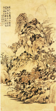 李鱓故園圖