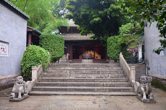 古建筑庭院