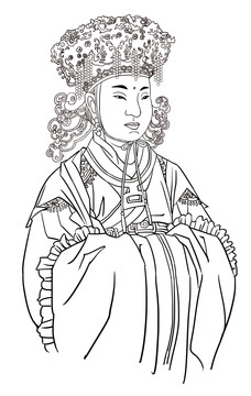 武則天線描